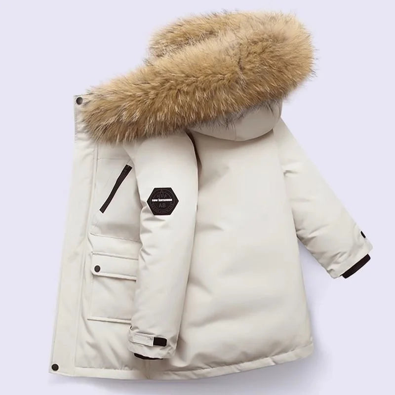 LittleSnow waterdichte en warme kinder winterjas – comfortabele, beschermende jas ideaal voor koude en natte winterdagen.