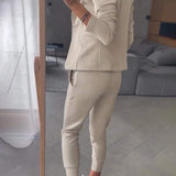 Tweedelige Set met Blazer en Joggerbroek