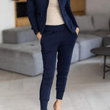 Tweedelige Set met Blazer en Joggerbroek