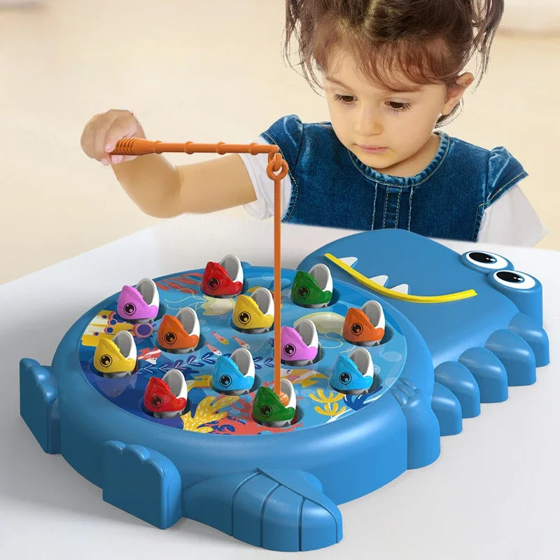 Fishing Dino educatief magnetisch spel – interactief visspel voor kinderen dat motorische vaardigheden, concentratie en sociaal spel stimuleert.