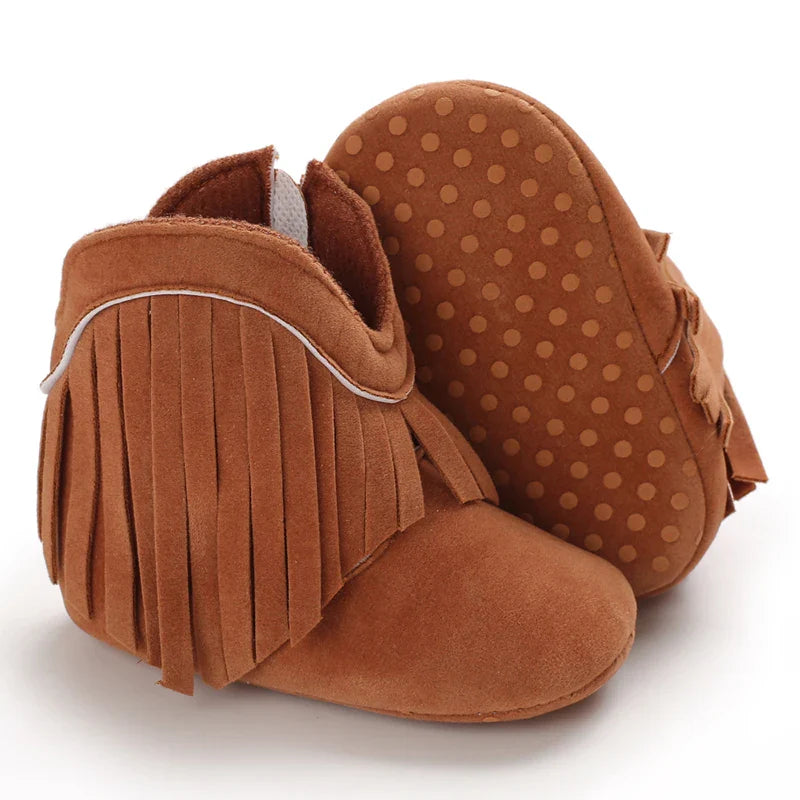 MiniKicks stoere meisjeslaarzen voor kleintjes – waterafstotend materiaal, comfortabele pasvorm en stevige antislipzool voor dagelijks avontuur.