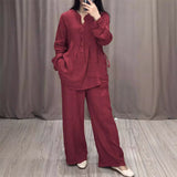 Tweedelige Set met Tuniek en Wijde Broek