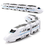 TurboTrain speelgoedtrein – zelfrijdende trein voor kinderen, automatisch richtingsveranderend, duurzaam plastic en knipperlichten voor eindeloos speelplezier.