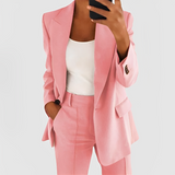 Tweedelige Set met Blazer en Broek
