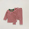 LittleSanta kinder kerstpyjama – zachte, warme en comfortabele pyjama met feestelijk design, perfect voor een gezellige kerstsfeer en een goede nachtrust.