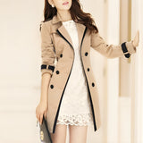 Zwarte Trenchcoat voor Dames