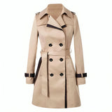 Zwarte Trenchcoat voor Dames