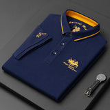 Heren Polo Met Borduurlogo En Comfort Fit