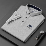Heren Polo Met Borduurlogo En Comfort Fit