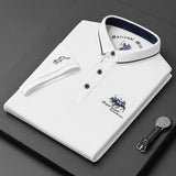 Heren Polo Met Borduurlogo En Comfort Fit
