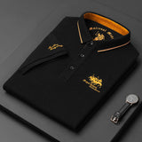 Heren Polo Met Borduurlogo En Comfort Fit