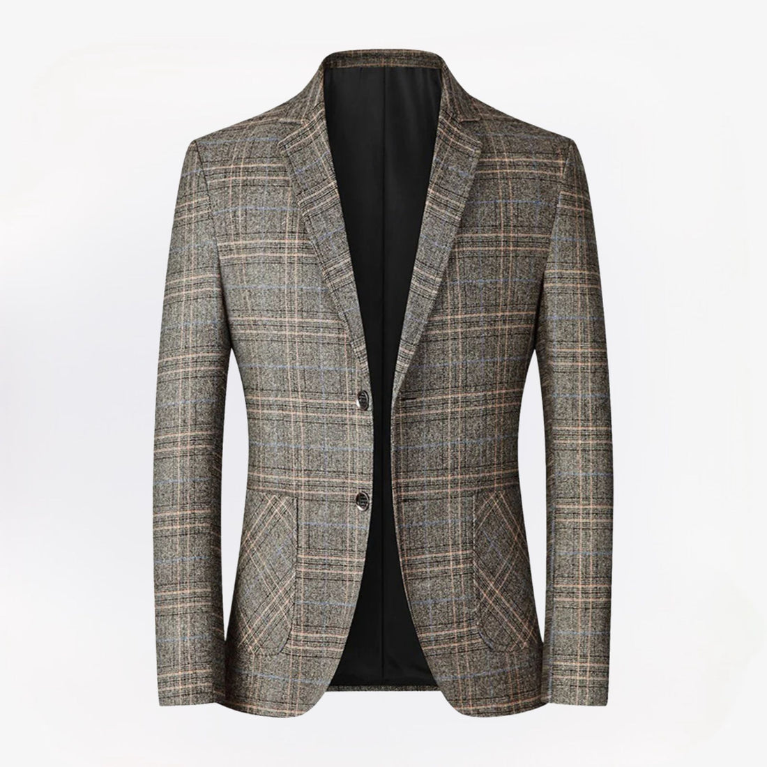 James casual blazer voor heren – Stijlvolle en comfortabele blazer van hoogwaardige stof. Perfect voor smart-casual gelegenheden, kantoor of avondjes uit. Modern ontwerp met een nette pasvorm voor een verzorgde look.