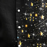 Heren Overhemd Met Sterrenprint En Slim Fit
