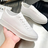 Heren Casual Sneakers met Minimalistisch Design en Comfort Zool