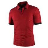 Heren Polo Met Contrast Details En Slim Fit