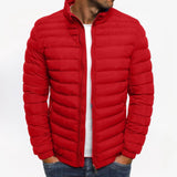 Stijlvolle heren pufferjas in diverse kleuren – warme isolatie, waterafstotend materiaal en comfortabele winterpasvorm.