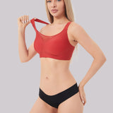 Beugelloze dames BH in diverse kleuren – zachte stof, comfortabele pasvorm en optimale ondersteuning voor dagelijks gebruik.