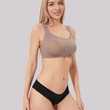 Beugelloze dames BH in diverse kleuren – zachte stof, comfortabele pasvorm en optimale ondersteuning voor dagelijks gebruik.