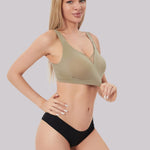 Beugelloze dames BH in diverse kleuren – zachte stof, comfortabele pasvorm en optimale ondersteuning voor dagelijks gebruik.