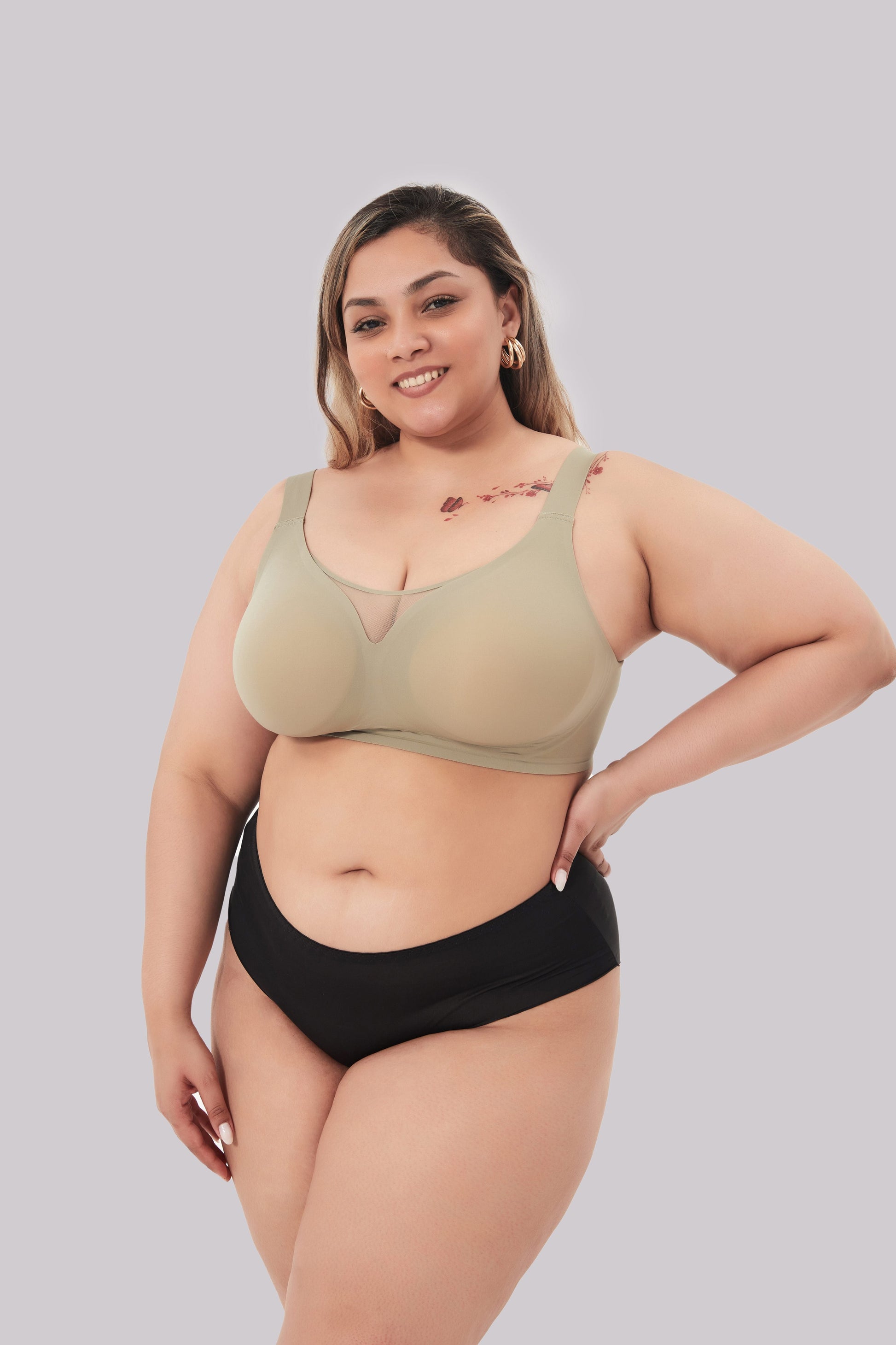 Beugelloze dames BH in diverse kleuren – zachte stof, comfortabele pasvorm en optimale ondersteuning voor dagelijks gebruik.