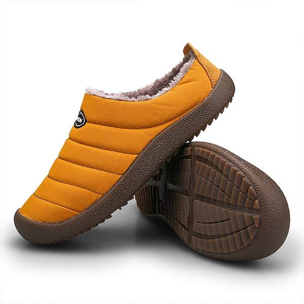 WarmStep herenpantoffels – gevoerde, zachte stof en comfortabele pasvorm voor warme voeten en ultiem draagcomfort.