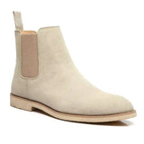 Heren Chelsea Boots met Elastische Inzet en Minimalistisch Design
