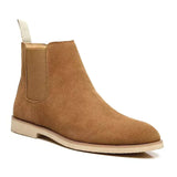 Heren Chelsea Boots met Elastische Inzet en Minimalistisch Design