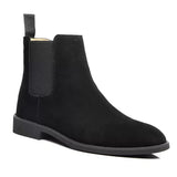 Heren Chelsea Boots met Elastische Inzet en Minimalistisch Design