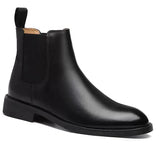 Heren Chelsea Boots met Elastische Inzet en Minimalistisch Design