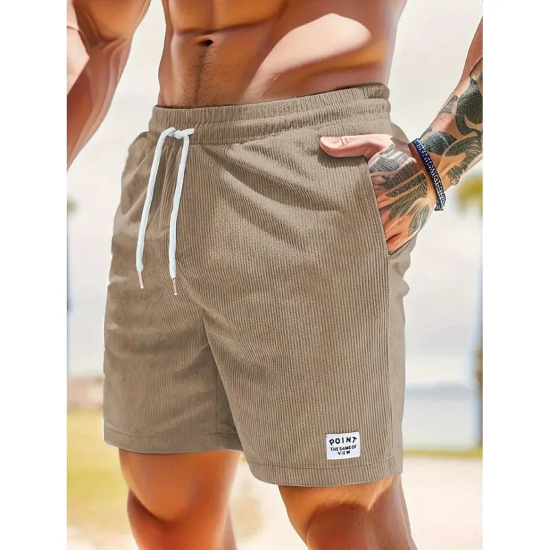 Heren Shorts met Trekkoord en Elastische Taille