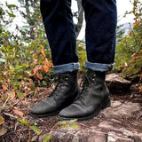 Leren Veterboots voor Heren