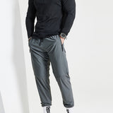 Sportieve Longsleeve met Ritskraag en Slim Fit