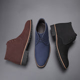 Casual Suède Veterschoenen voor Heren