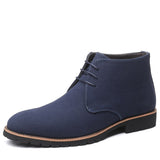 Casual Suède Veterschoenen voor Heren