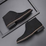 Casual Desert Boots met Veters en Comfort Zool