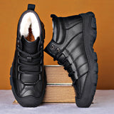 Gevoerde Winter Boots met Antislip Zool en Veters