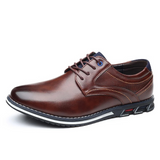 Heren Nette Veterschoenen met Klassiek Design en Comfort Zool