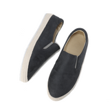 Suède Slip On Schoenen met Comfort Zool