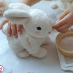 CuddleBunny interactief knuffelkonijn voor kinderen – zachte, beweeglijke knuffel die plezier en interactief spel stimuleert met realistische reacties.