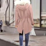 Warme Parka Jas met Faux Fur Capuchon
