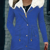 Warme Parka Jas met Faux Fur Capuchon