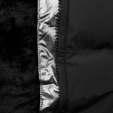 Getailleerde Winterjas met Faux Fur Capuchon