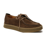 Heren Casual Veterschoenen met Suède Look en Comfort Zool