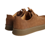 Heren Casual Veterschoenen met Suède Look en Comfort Zool