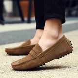 Heren Suède Instappers met Comfort Zool en Casual Look