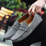 Heren Suède Instappers met Comfort Zool en Casual Look