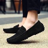 Heren Suède Instappers met Comfort Zool en Casual Look