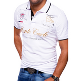 Heren Polo Met Print En Slim Fit Pasvorm
