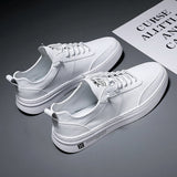 Minimalistische Sneakers met Lage Zool en Veters