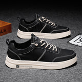 Minimalistische Sneakers met Lage Zool en Veters